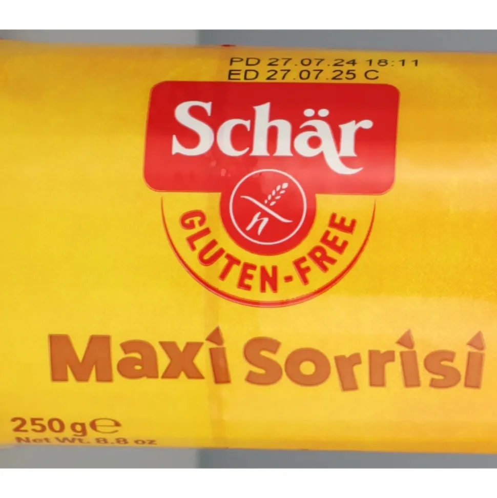 6x Schar Sorrisi Biscuit met Chocolade 250 gr