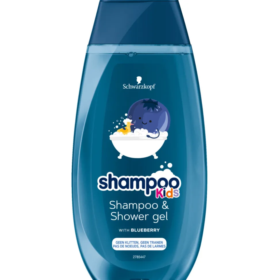 6x Schwarzkopf Kids Boys Piraat Shampoo en Douchegel 250 ml