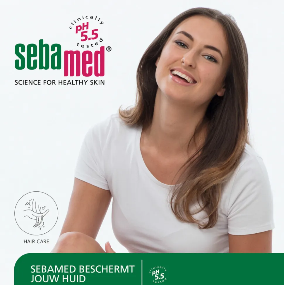 3x Sebamed Alle Dag Shampoo Pomp 1000 ml