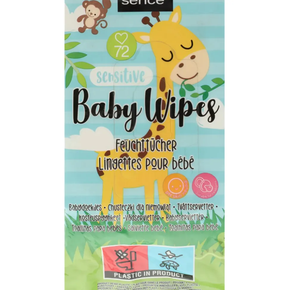 24x Sence Baby Billendoekjes Sensitive 72x24 = 1728 stuks