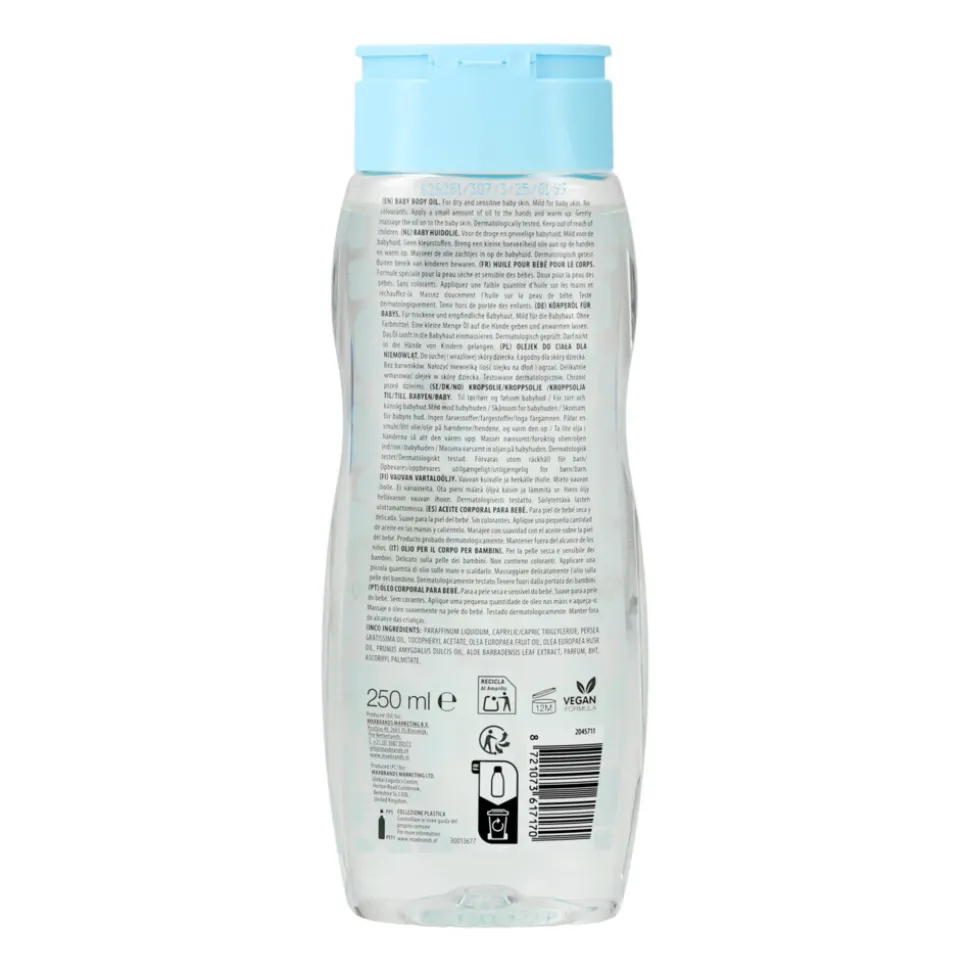 12x Sence Baby Body Oil 250 ml
