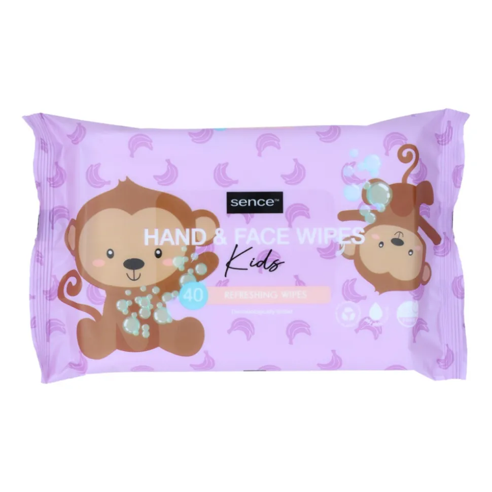 24x Sence Baby & Kids Wipes Hand & Face Refreshing 24x40 = 960 stuks