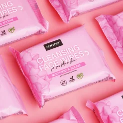 10x Sence Gezichtsreinigingsdoekjes Gevoelige Huid 20 stuks
