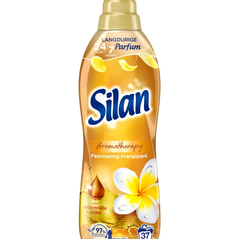 12x Silan Wasverzachter Aroma Therapy Fascinating Frangipani 37 Wasbeurten 851 ml