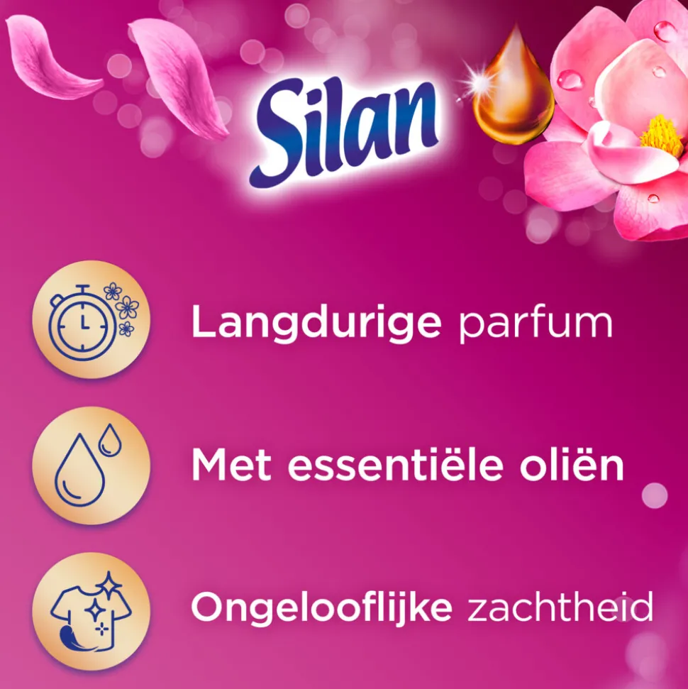 12x Silan Wasverzachter Aroma Therapy Fascinating Frangipani 37 Wasbeurten 851 ml