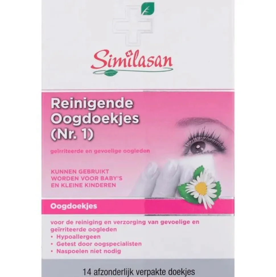 3x Similasan Oogdoekjes Nr.1 14 stuks