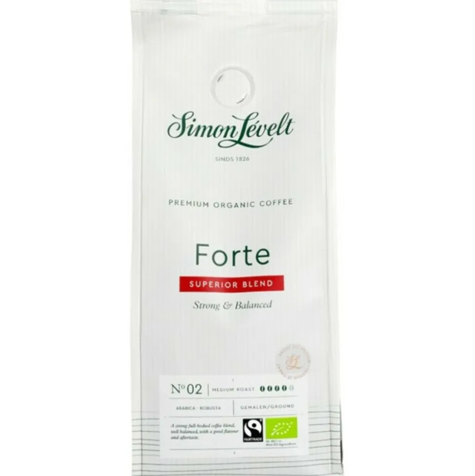 3x Simon Levelt Koffie Organico Forte 250 gr
