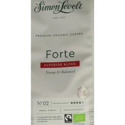 3x Simon Levelt Koffie Organico Forte 250 gr