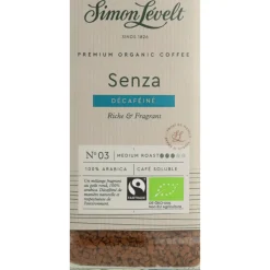 3x Simon Levelt Oploskoffie Senza Decaf 100 gr