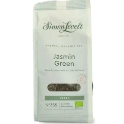 3x Simon Levelt Premium Organic Tea Jasmin Green 90 gr
