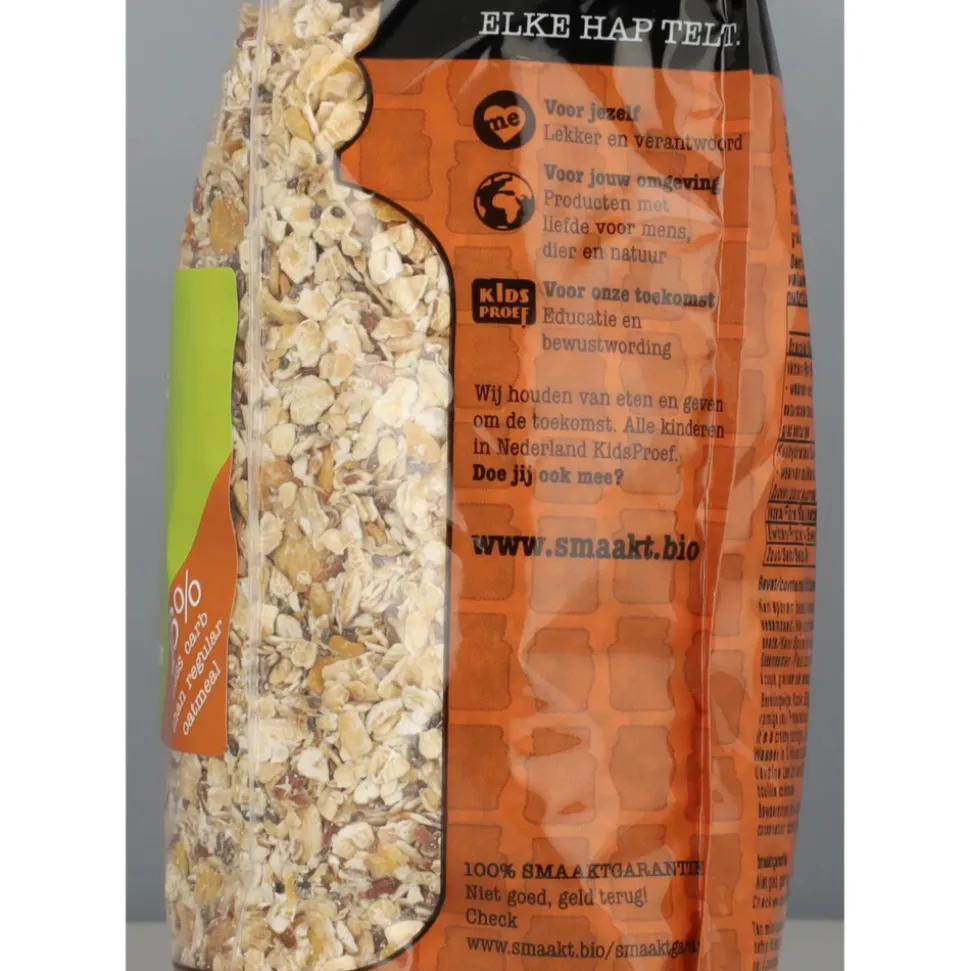 3x Smaakt Havermout Less Carb Proteïne 500 gr