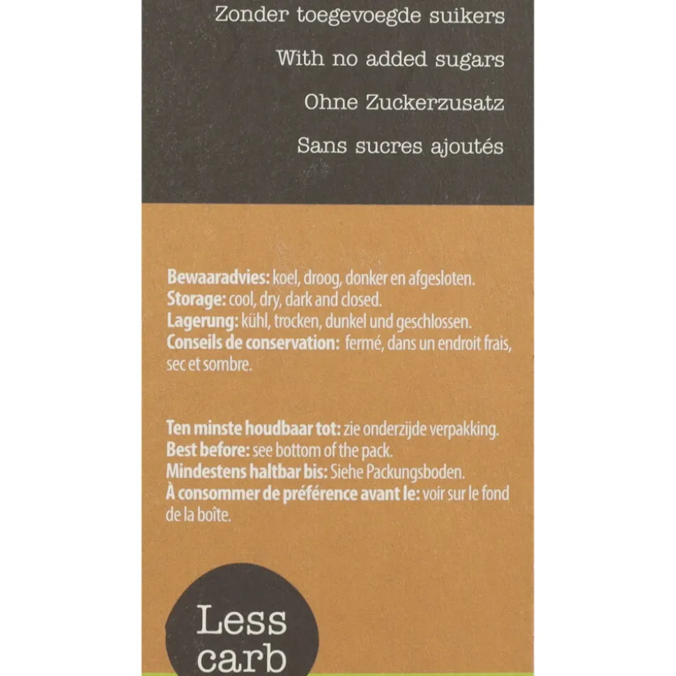 3x Smaakt Lijnzaad Crackers Less Carb 125 gr