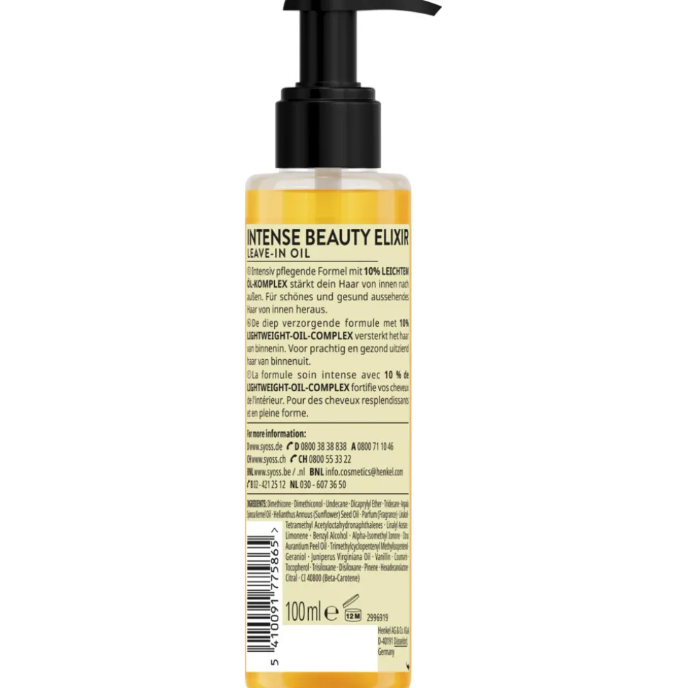 6x Syoss Beauty Elixir Haarolie 100 ml