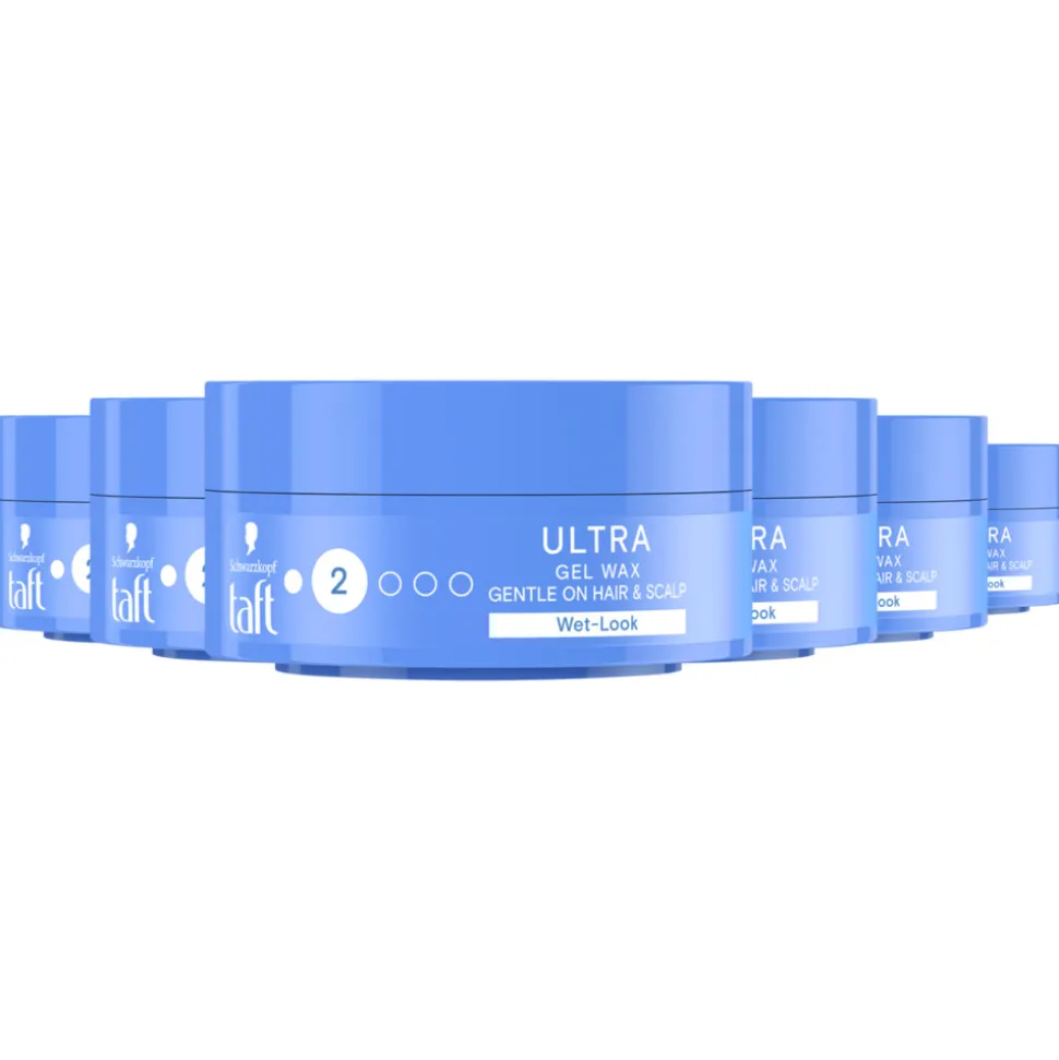 6x Taft Gel-Wax Ultra Structure 75 ml