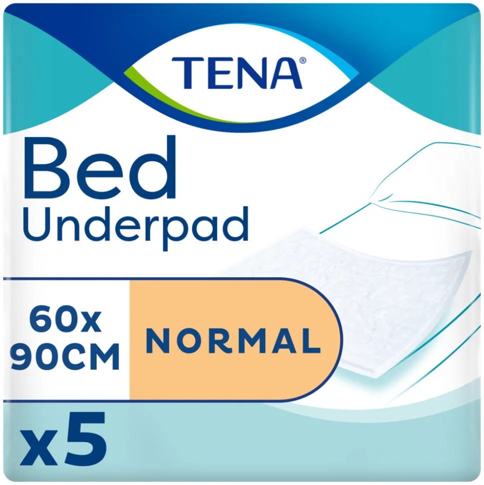 3x TENA Bed Onderlegger Plus 60 x 90 cm 5 stuks