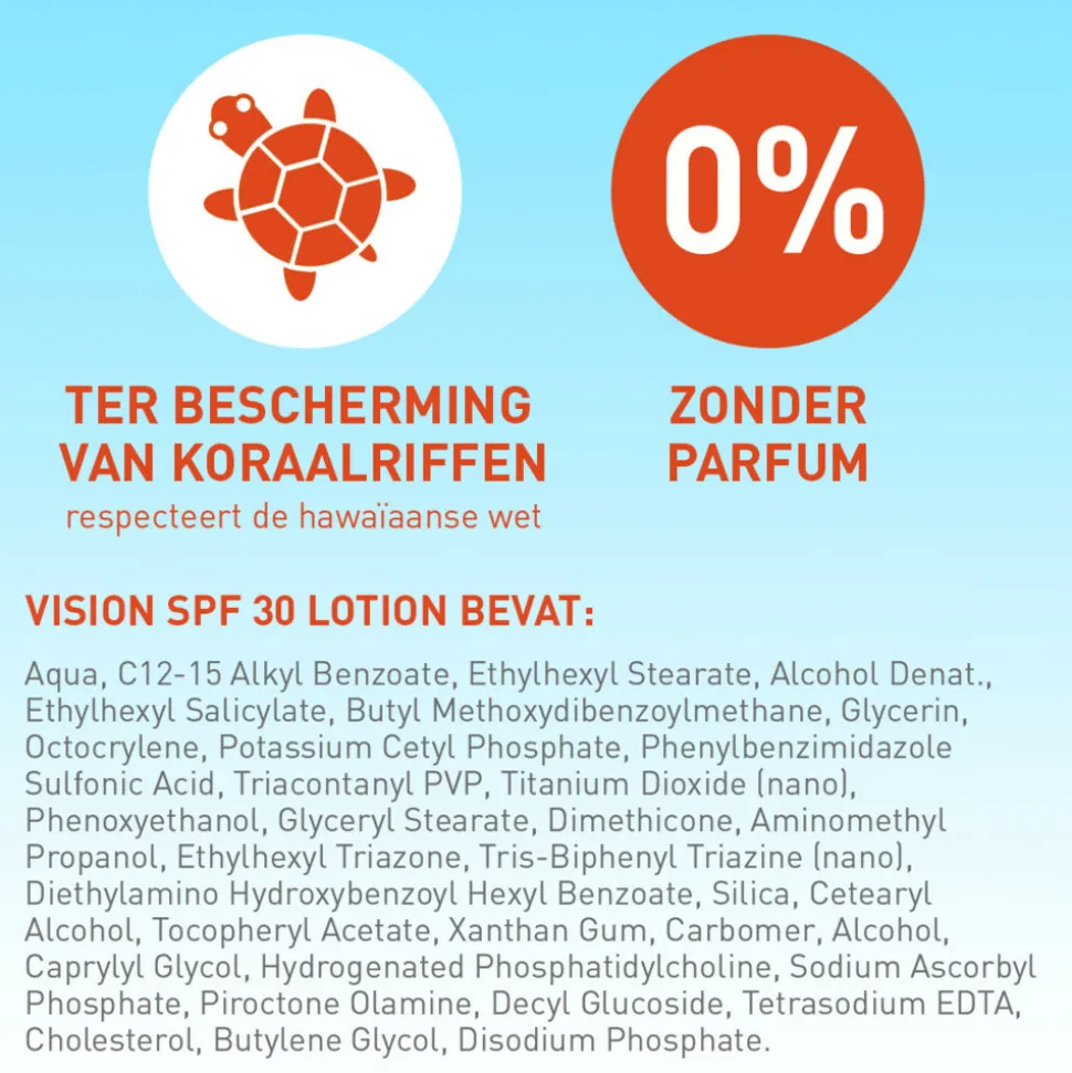 2x Vision Zonnebrand Every Day Sun SPF 30 Mini 15 ml