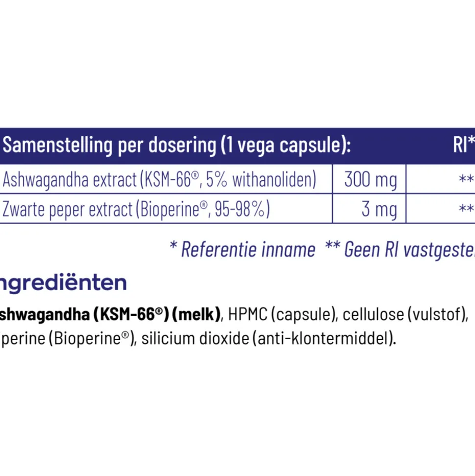 2x Vitakruid Ashwagandha Ksm 90 capsules