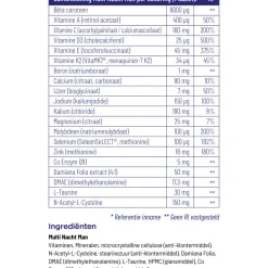 2x Vitakruid Multi Dag Nacht Man 60 tabletten