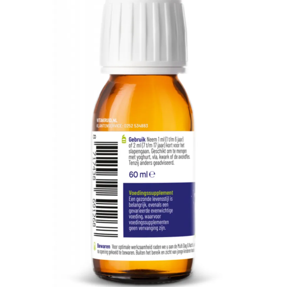 2x Vitakruid Multi Nacht Junior 60 ml