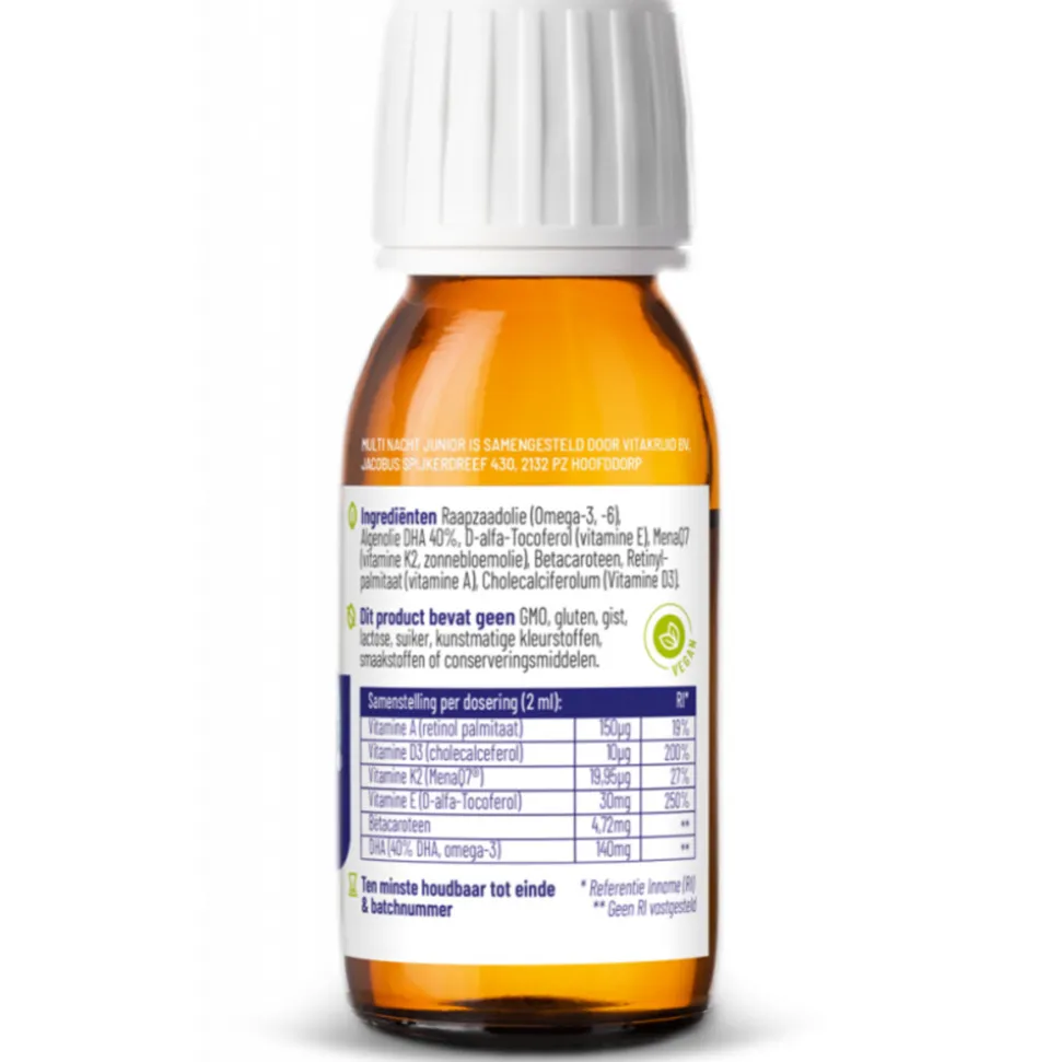 2x Vitakruid Multi Nacht Junior 60 ml