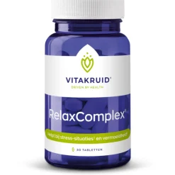 2x Vitakruid Relaxcomplex 30 tabletten