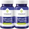 2x Vitakruid Saffraan & L-Theanine 30 vegacapsules