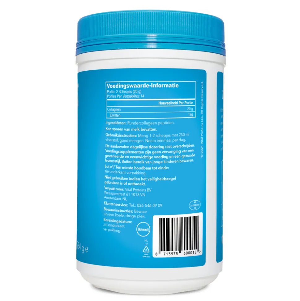 3x Vital Proteins Collageen Peptiden 284 gr