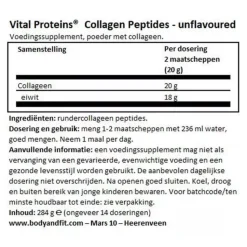 3x Vital Proteins Collageen Peptiden 284 gr