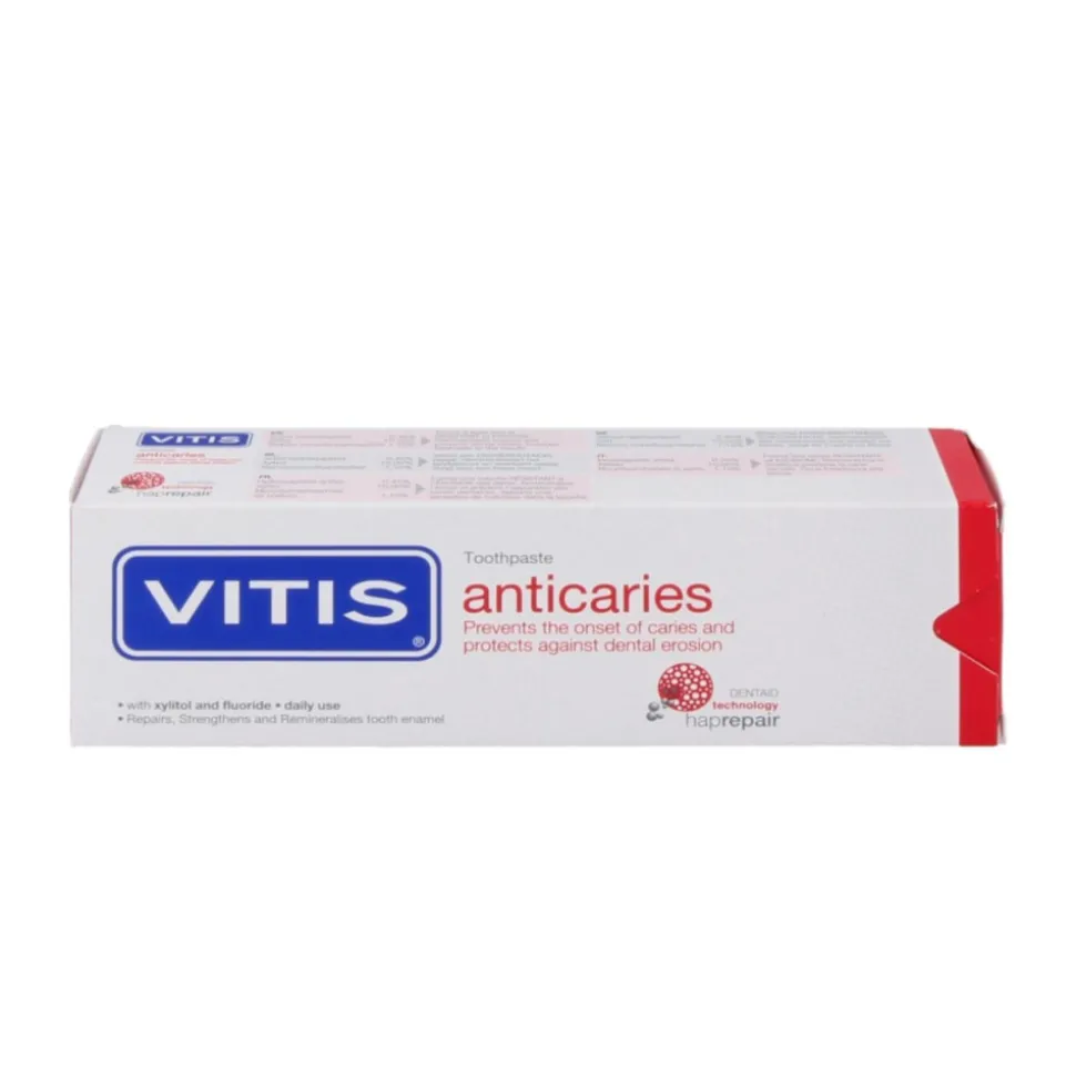 12x Vitis Tandpasta Anticaries 75 ml