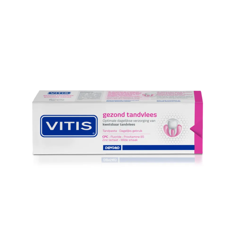 3x Vitis Tandpasta Gezond Tandvlees 75 ml