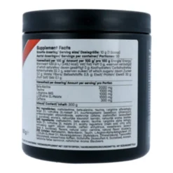 XXL Nutrition Blast Pre Workout Fruit Punch 300 gr
