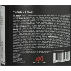 XXL Nutrition Blast Pre Workout Fruit Punch 300 gr