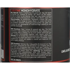 XXL Nutrition Creatine Monohydraat 250 gr