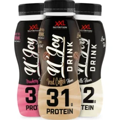 6x XXL Nutrition N'Joy Protein Drink Aardbei 310 ml