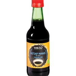 3x Yakso Ketjap Manis Zonder Zout 250 ml
