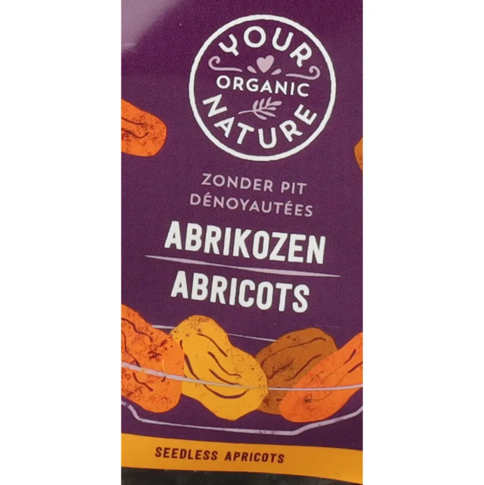 3x Your Organic Nature Abrikozen Gedroogd Bio 500 gr