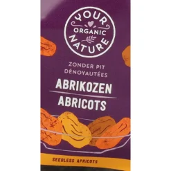 3x Your Organic Nature Abrikozen Gedroogd Bio 500 gr
