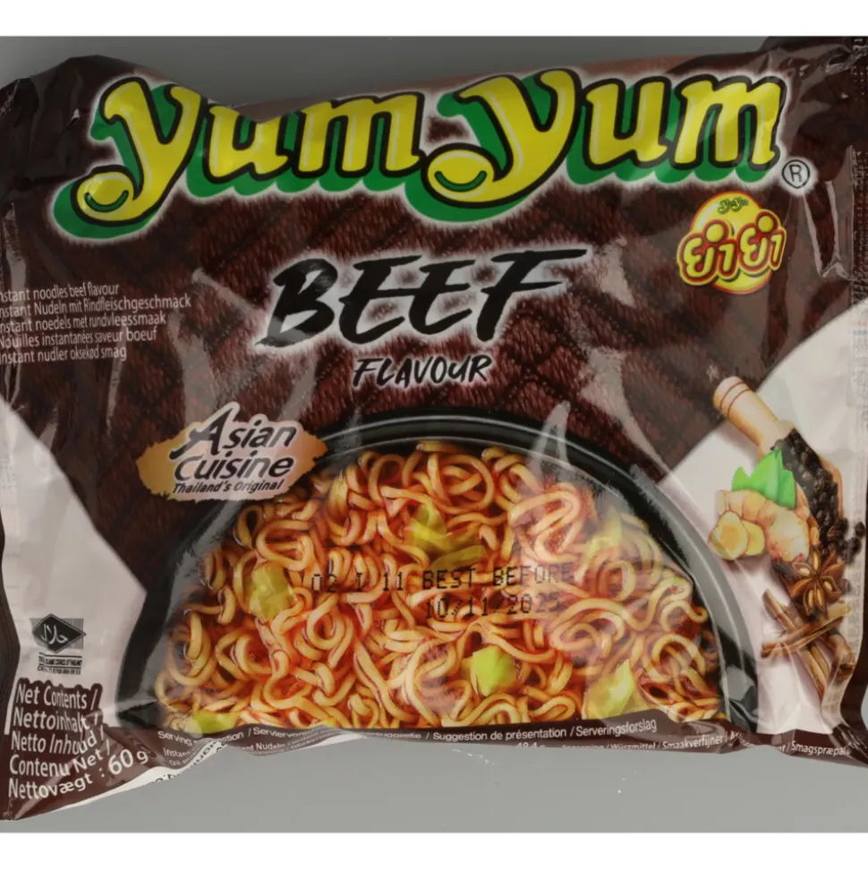 30x Yum Yum Noodle Soep Pak Rund 60 gr