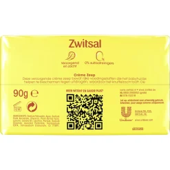 6x Zwitsal Crème Zeep Baby 4 x 90 gr