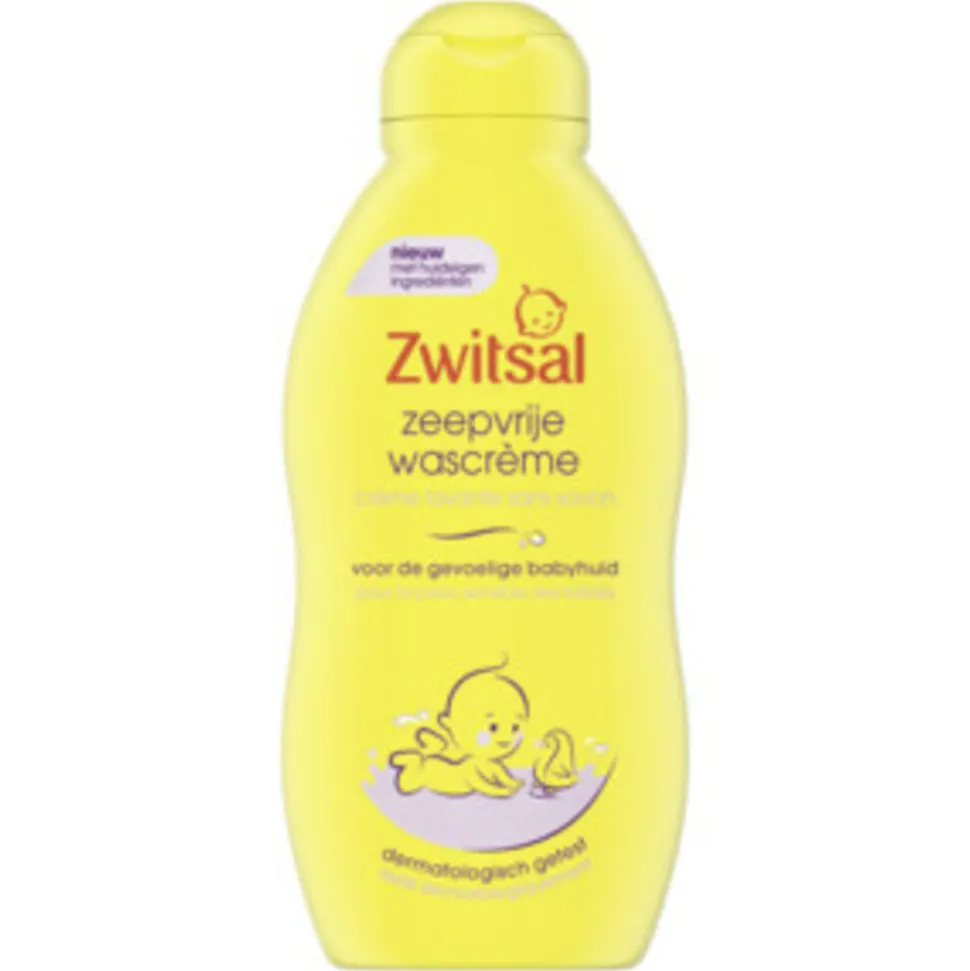 6x Zwitsal Zeepvrije Wascrème 200 ml