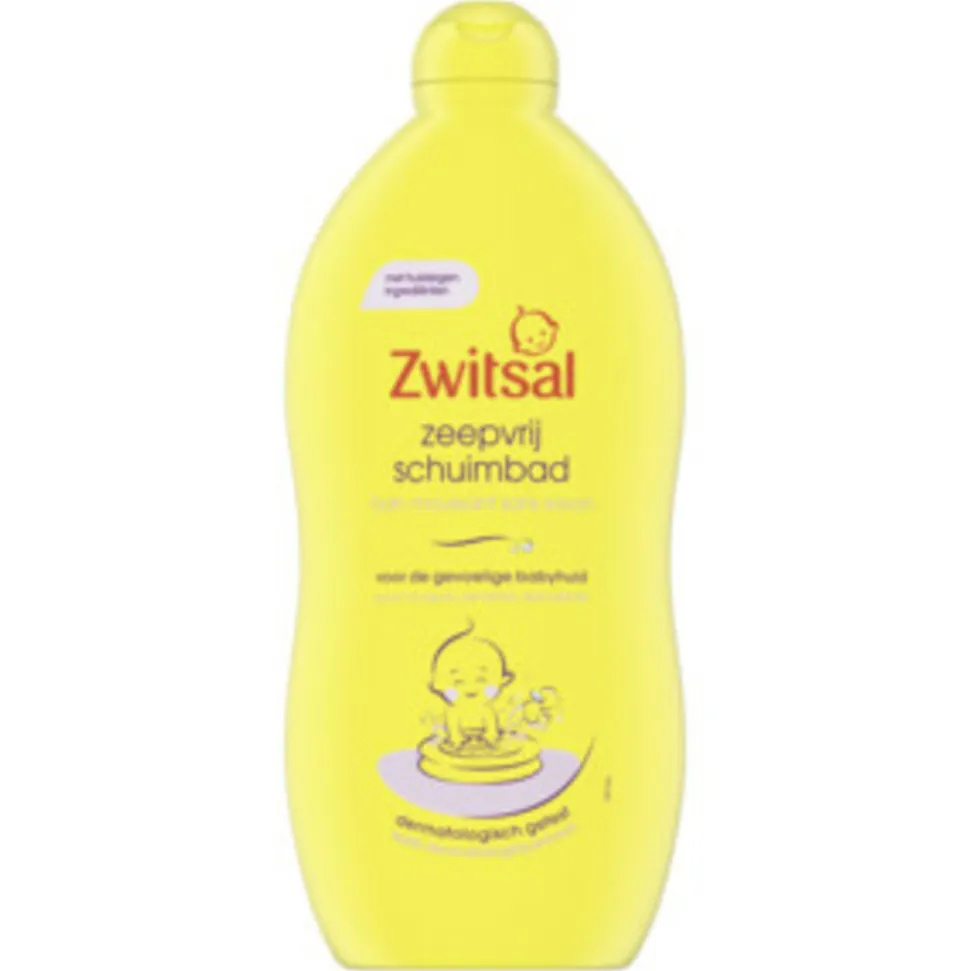 6x Zwitsal Zeepvrij Schuimbad 700 ml