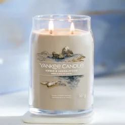 Yankee Candle Geurkaars Large Jar Amber & Sandalwood 567 gr