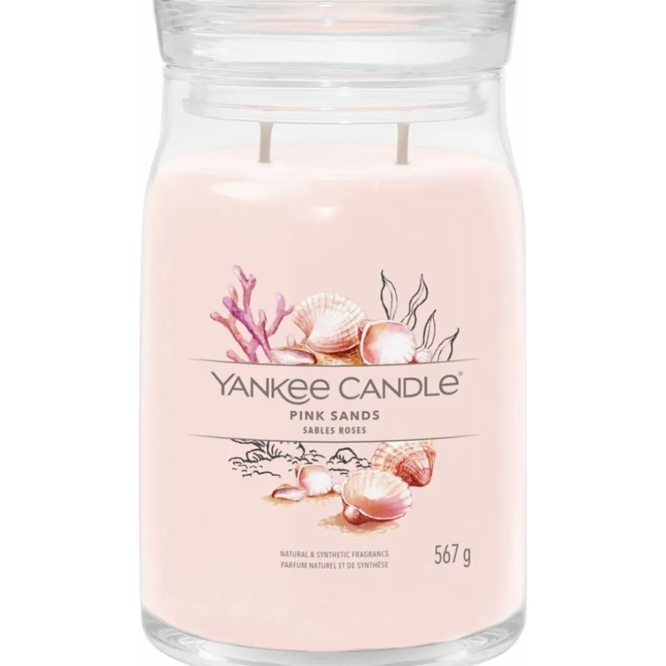 Yankee Candle Geurkaars Large Jar Pink Sands 567 gr