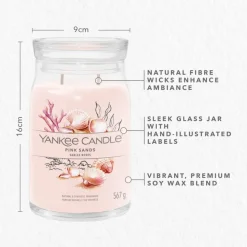 Yankee Candle Geurkaars Large Jar Pink Sands 567 gr
