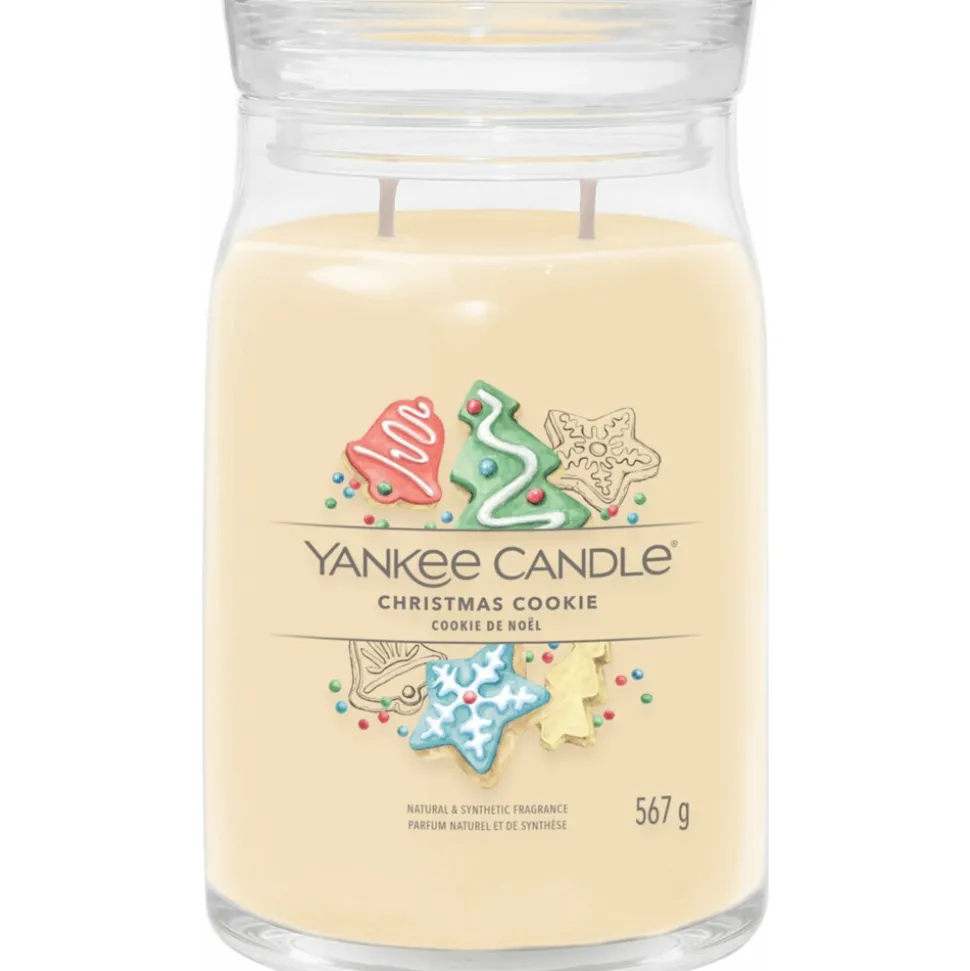 Yankee Candle Geurkaars Large Jar Christmas Cookie 567 gr