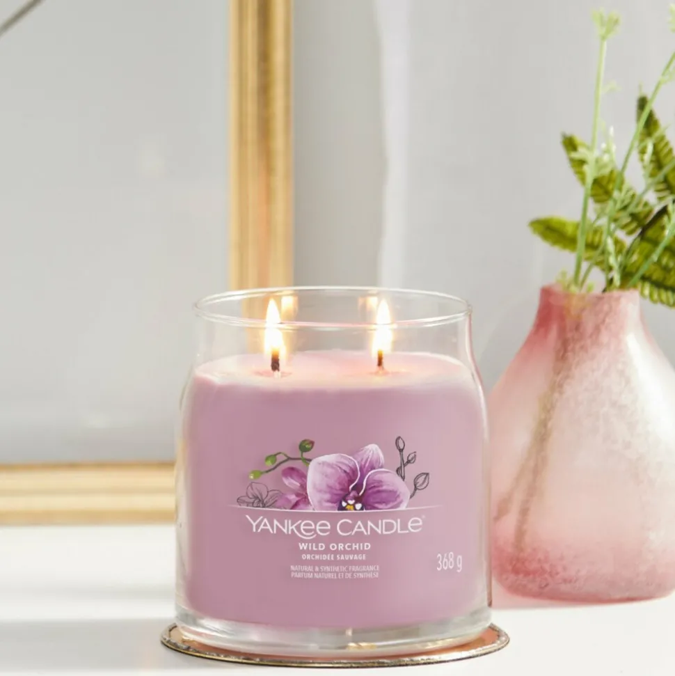 Yankee Candle Geurkaars Medium Jar Wild Orchid 368 gr