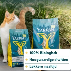 Yarrah Bio Kattenvoer Adult Kip 2,4 kg