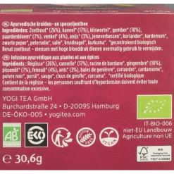 Yogi tea Detox Biologisch 17 stuks