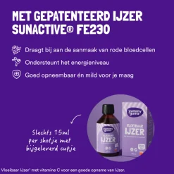 Yummygums IJzer Vloeibaar 250 ml
