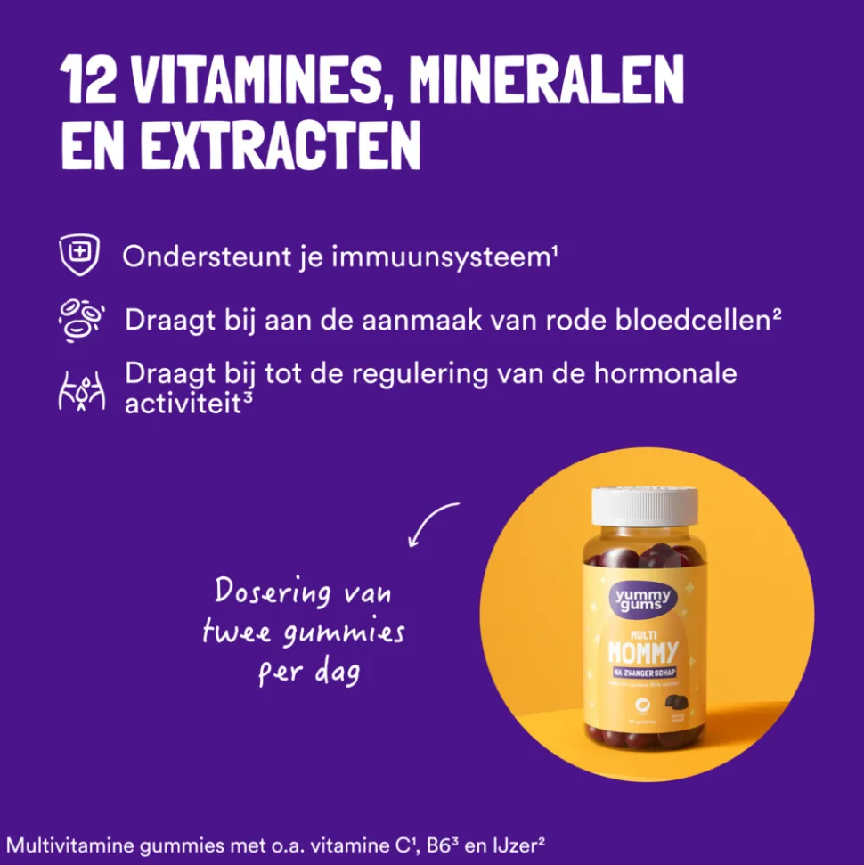 Yummygums Multi Mama Na Zwangerschap 60 stuks